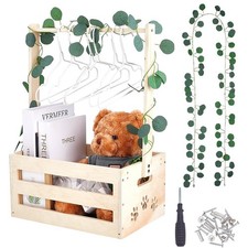 Wooden Baby Shower Crate