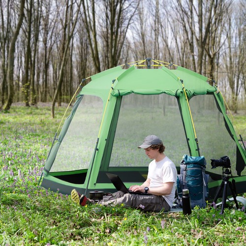 Person camping tent tier - camping,