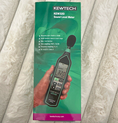 Kewtech kew320 sound - kewtech, level