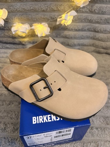 Birkenstock boston beige - boston,