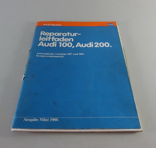 Workshop manual audi - &, 200