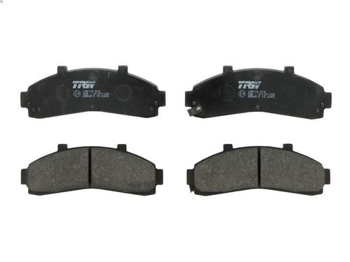 Brake pad set - brake, trw