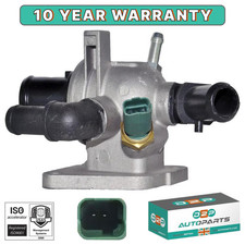 THERMOSTAT WITH HOUSING + SENSOR FOR VAUXHALL ASTRA H/MK5 CORSA D 1.3 CDTI