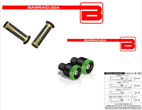 Barracuda gold knobs - gold, +