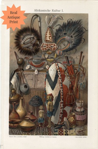 African culture artifacts - african,