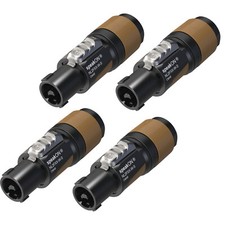 4 x Neutrik Speakon NL2FXX-W-S