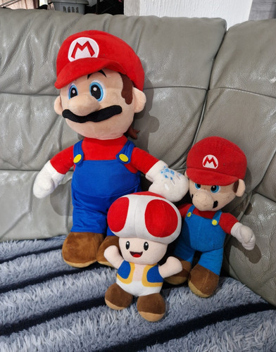 Super mario bros plush - mario, soft