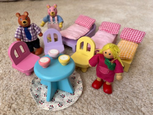 Elc wooden dolls goldilocks - elc,