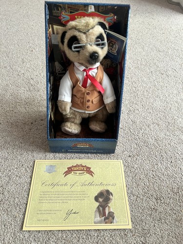 Meerkat yakov plush toy - meerkat,