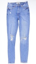 Primark Women Blue Distressed