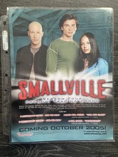 Inkworks 2005 Smallville Season 4 Trading Card Promotional Poster Dealer Sheet