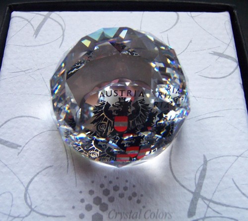 Swarovski crystal 40mm - 40mm, round