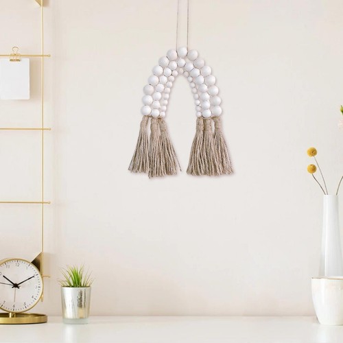 Bead garland with - with, tassels