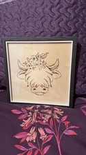 Handcrafted Wood Burned Effect