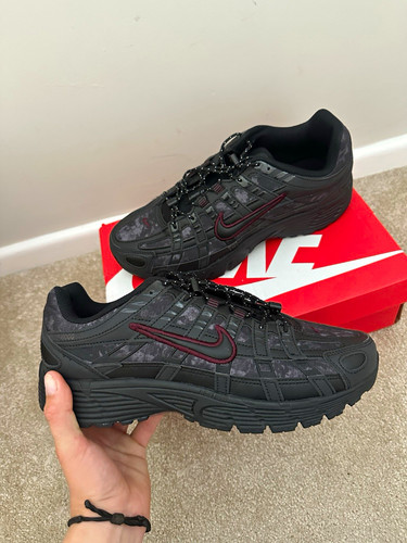 Nike p6000 black burgundy - p6000, black/burgundy