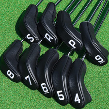 Golf Hybrid Iron Head Covers Right&Left Handed Clubs Headcovers 9Pcs (4-9,P,A,S)