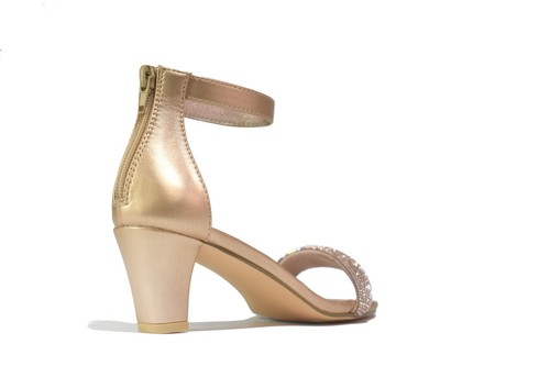Ladies block heel party sandal - ladies,