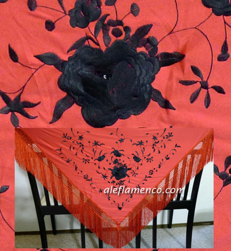 Manton shawl triangle - manton,