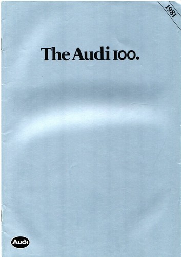 Audi 100 saloon - &, avant