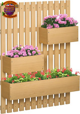 Wall-Mounted Wooden Garden