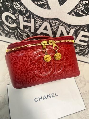 Chanel vanity bag caviar skin - chanel,