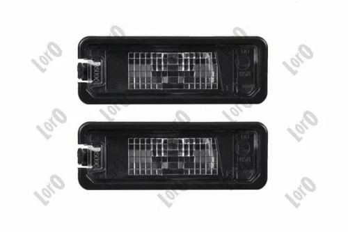 Licence plate light fits - plate, fits: