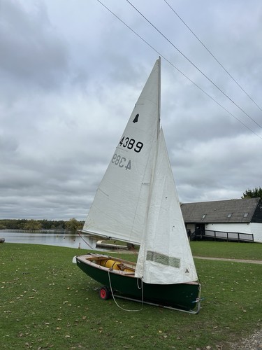 Gp14 sailing dingy - dingy, and