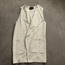 River Island Waterfall Jacket Light grey Size 12