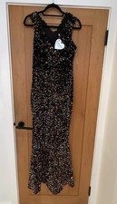 Goddiva Multi Sequin Velvet