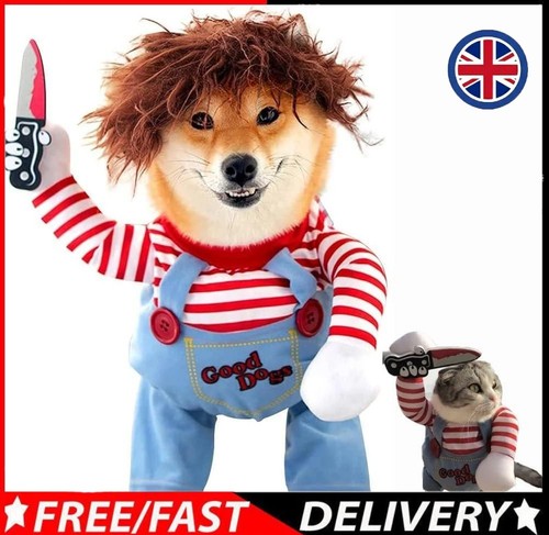 Pet chucky dogs halloween - dogs,