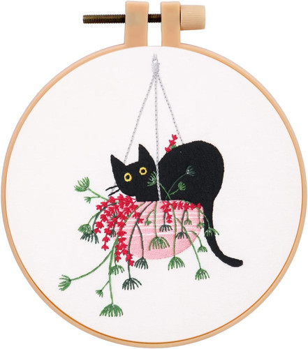 Embroidery starter kits with - embroidery,