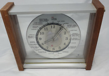 Vintage Lord King World Time Aeroplane Clock