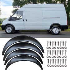 4PCS 3.5" 890mm Fender Wheel Arches Flare Protector For Ford Transit MK6 MK7 MK8