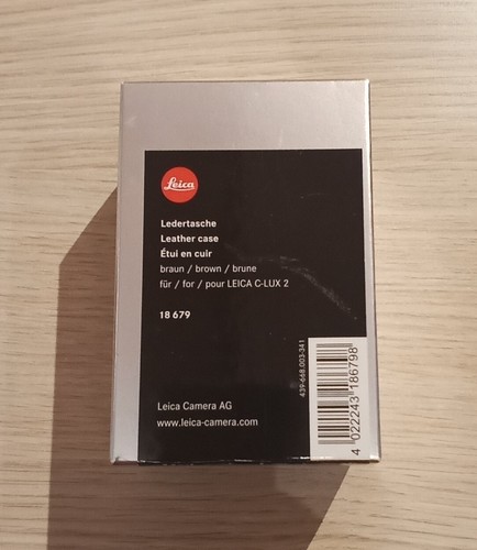 Leica lux2 leather case box - leica, c-lux2