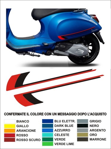 Sticker kit friezes vespa - sticker,