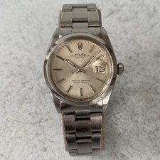 1963 Rolex Date Oyster Perpetual 1500 Steel Swiss Vintage Watch