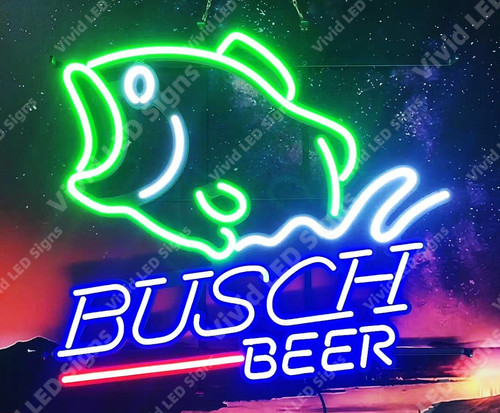 Bass fish largemouth - bass, beer