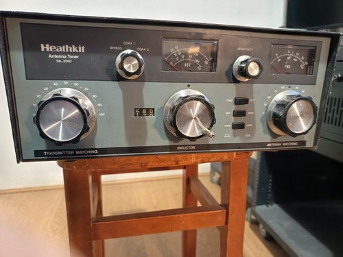 Heathkit antenna tuner sa2060 - tuner,