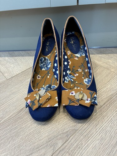Ruby shoo gorgeous navy suede - navy,