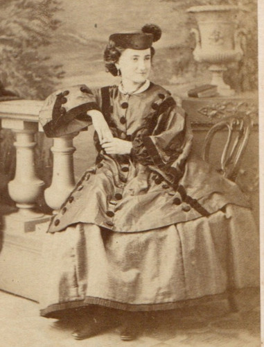1863 london school - london, lady