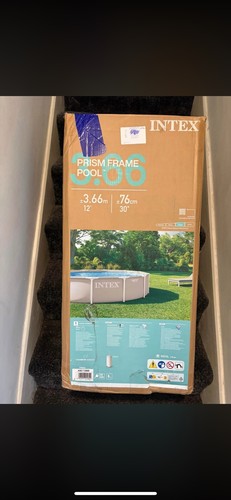Prism frame pool with - 3.66,