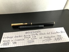 Vintage Parker Arrow Matte