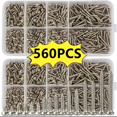 560pcs self tapping wood - self,