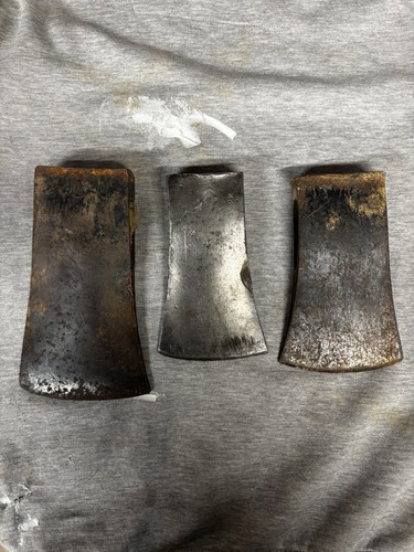 Axe heads vintage - 3x,