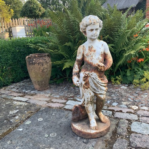 Antique cast iron garden - antique,