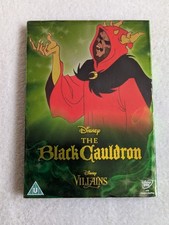 Disney’s Black Cauldron Rare DVD Disney Villains Limited Edition Artwork Sleeve
