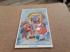 RENE CLOKE POSTCARD GYPSIES. RABBITS + GYPSY VARDO to 14 ALBANY ROAD EAST COWES