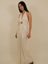  White Gown Evening Dress