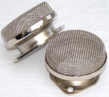 WEBER 45 DCOE RAMPIPE / AIRHORN GAUZE COVERS PAIR DELLORTO DHLA x 2