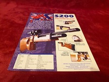 PGUN9 ADVERT 11X8 AIR ARMS S-200 PRE-CHARGED PNEUMATIC SPORTER RIFLE